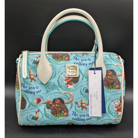 Dooney & Bourke Handbags - Disney Parks Dooney & Bourke Moana Barrel Bag Purse New With Tags